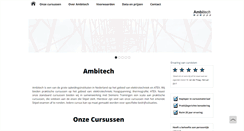 Desktop Screenshot of ambitech.nl